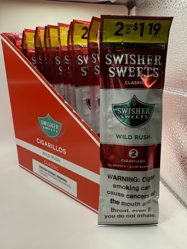 SWISHER SWEETS Wild Rush 2 Pack
