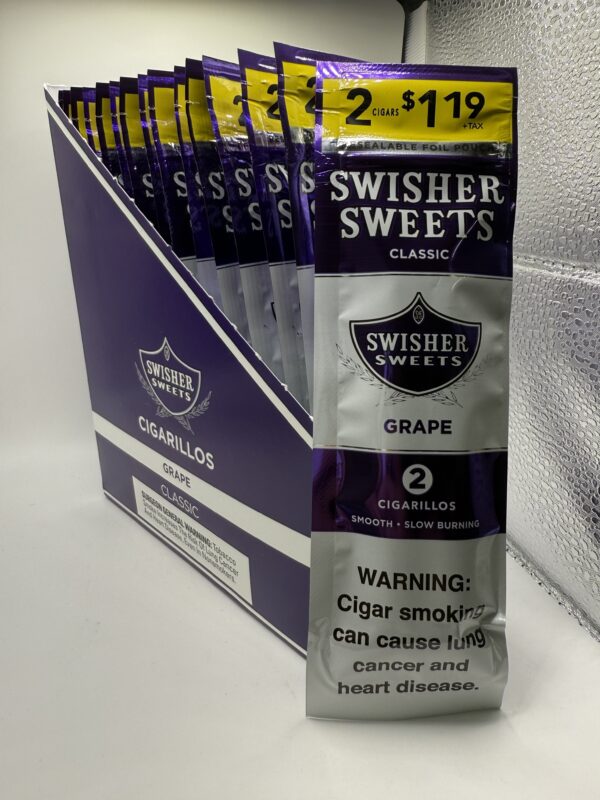 SWISHER SWEETS Grape 2 pack
