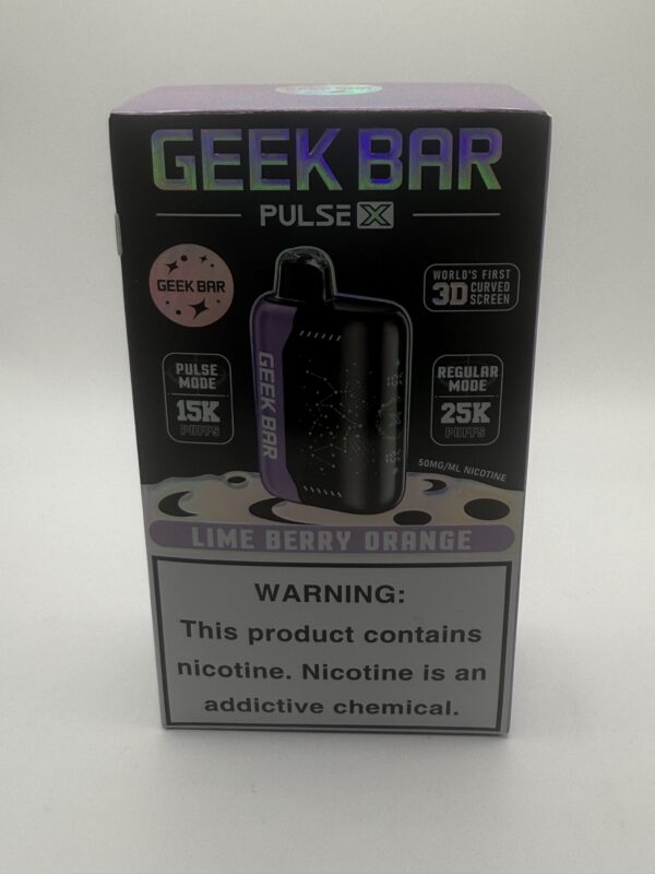 GEEK BAR Lime berry orange