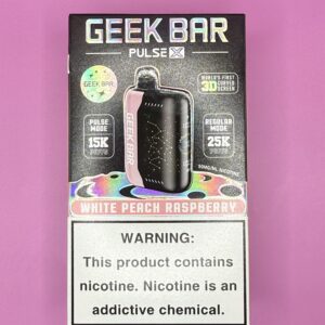 GEEK BAR White Peach Raspberry