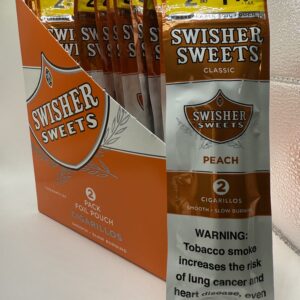 SWISHER SWEETS Peach 2 Pack